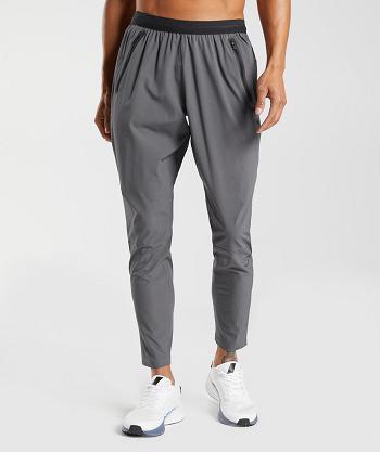 Gymshark Hybrid Woven Mjukisbyxor Herr Grå | SE 3338HAP